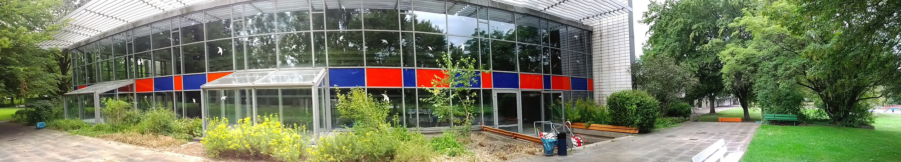 Fössebad von der Freibadseite aus