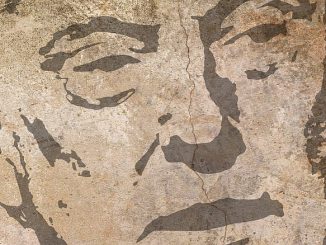 US Präsident Donal Trump künstlerisch verfremdet