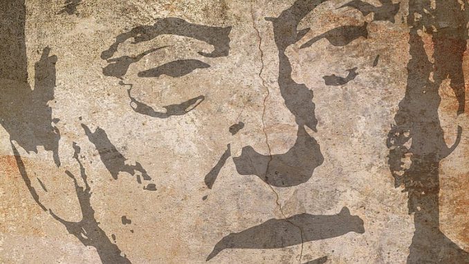 US Präsident Donal Trump künstlerisch verfremdet