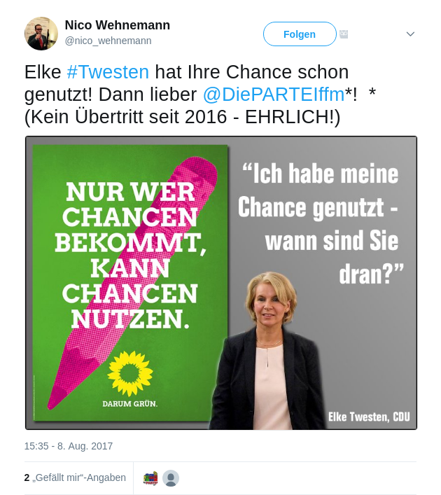 Elke Twesten hat ihre Chance genutzt