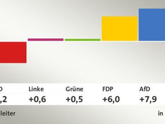 Bundestagswahl 2017 Gewinne und Verluste