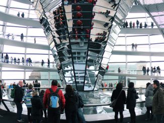 Berlin, Kuppel des Reichstages von innen