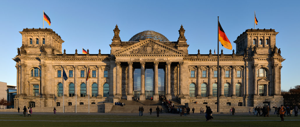 Deutscher Bundestag Berlin, Reichstagsgebäude