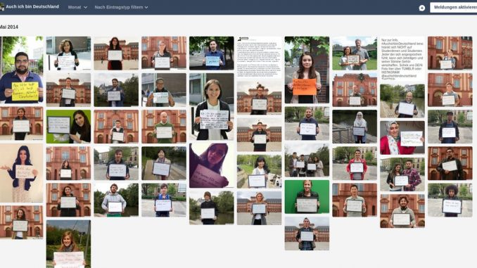 Screenshot Kampagne #auchichbinDeutschland Archiv Mai 2015 vom 2018-07-29