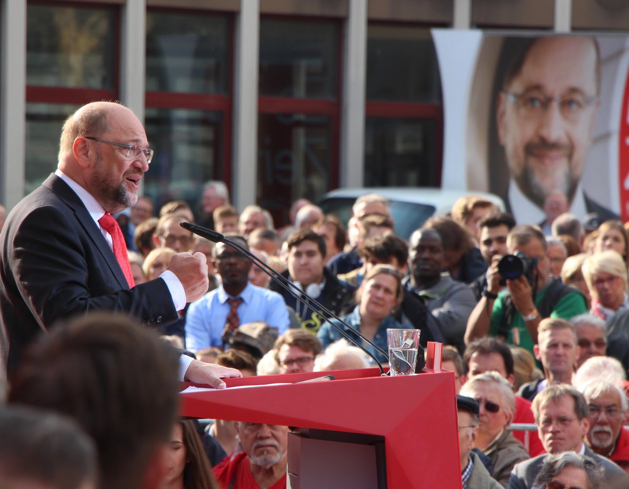 Martin Schulz Wahlkampfrede 2017 in Gelsenkirchen